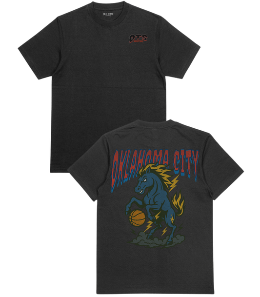 Oklahoma City Basketball T-Shirt - Old Time Sports