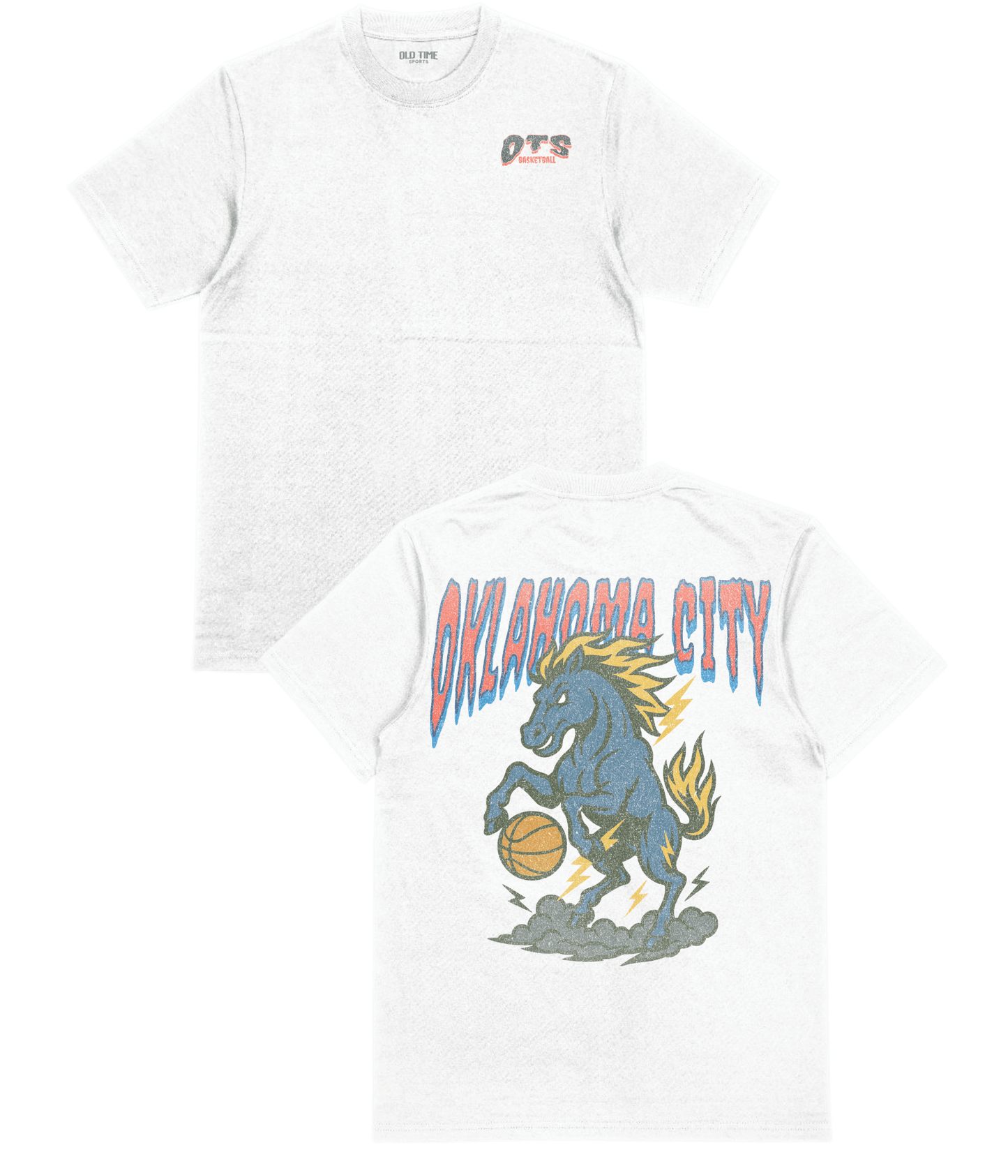 Oklahoma City Basketball T-Shirt - Old Time Sports