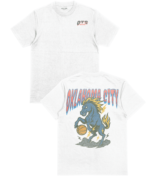 Oklahoma City Basketball T-Shirt - Old Time Sports