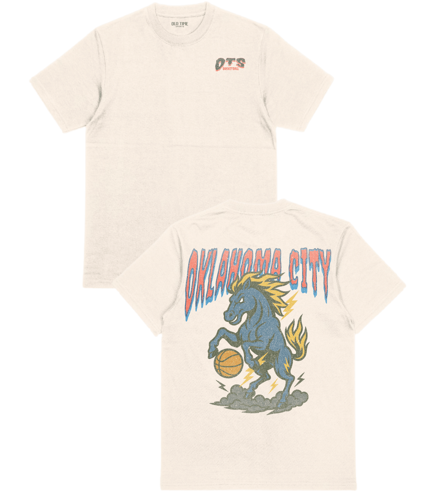 Oklahoma City Basketball T-Shirt - Old Time Sports