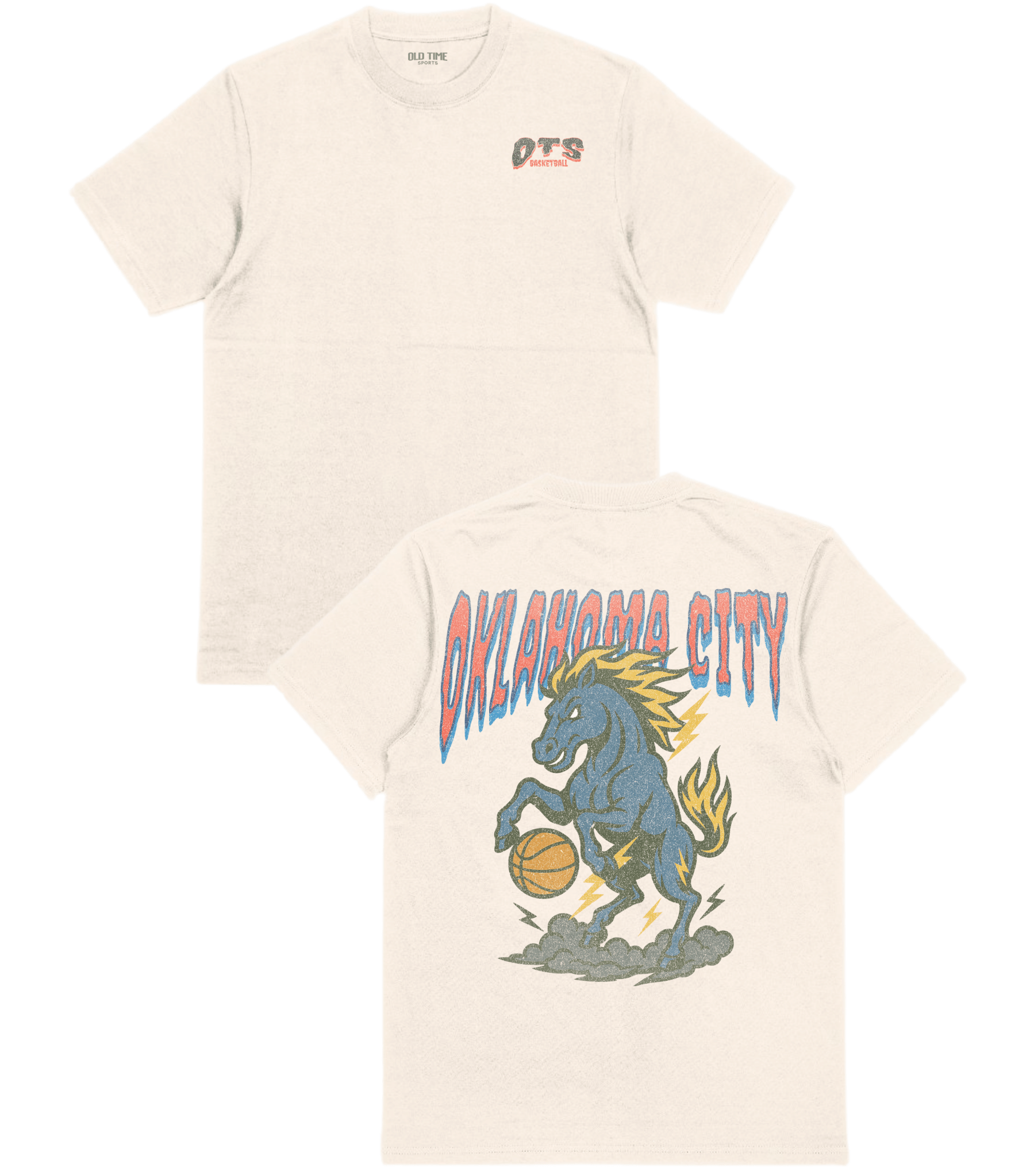 Oklahoma City Basketball T-Shirt - Old Time Sports