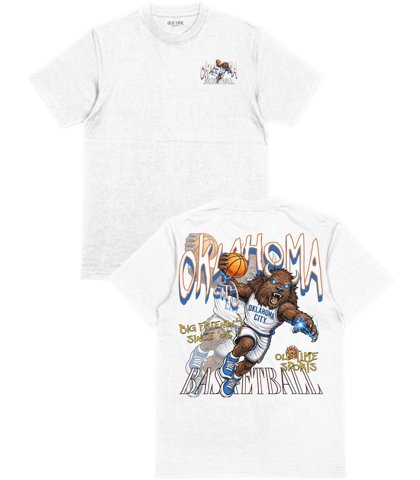 Oklahoma City Dunkman T-Shirt - Old Time Sports