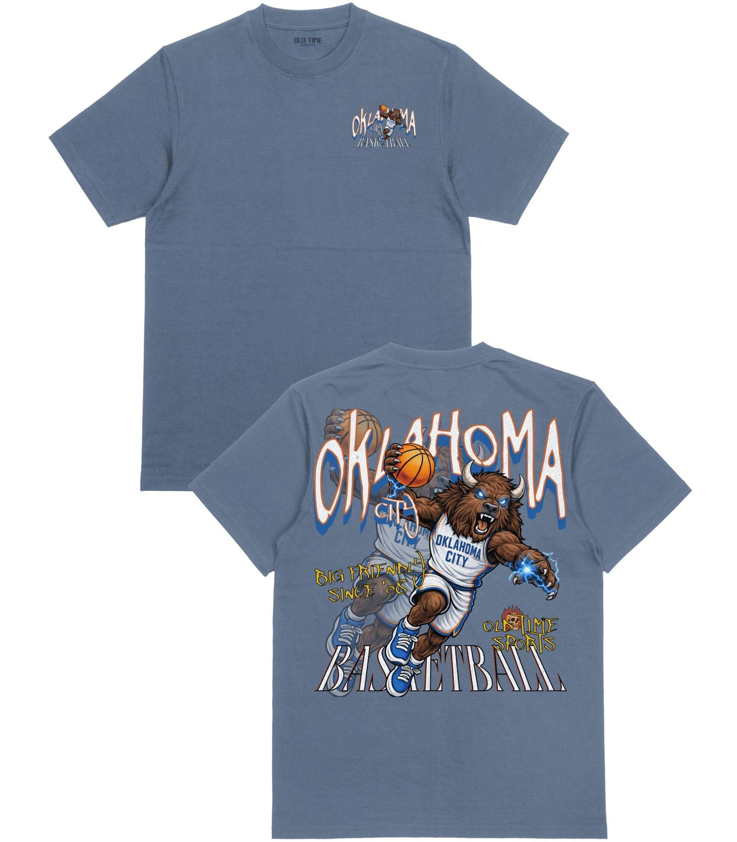Oklahoma City Dunkman T-Shirt - Old Time Sports