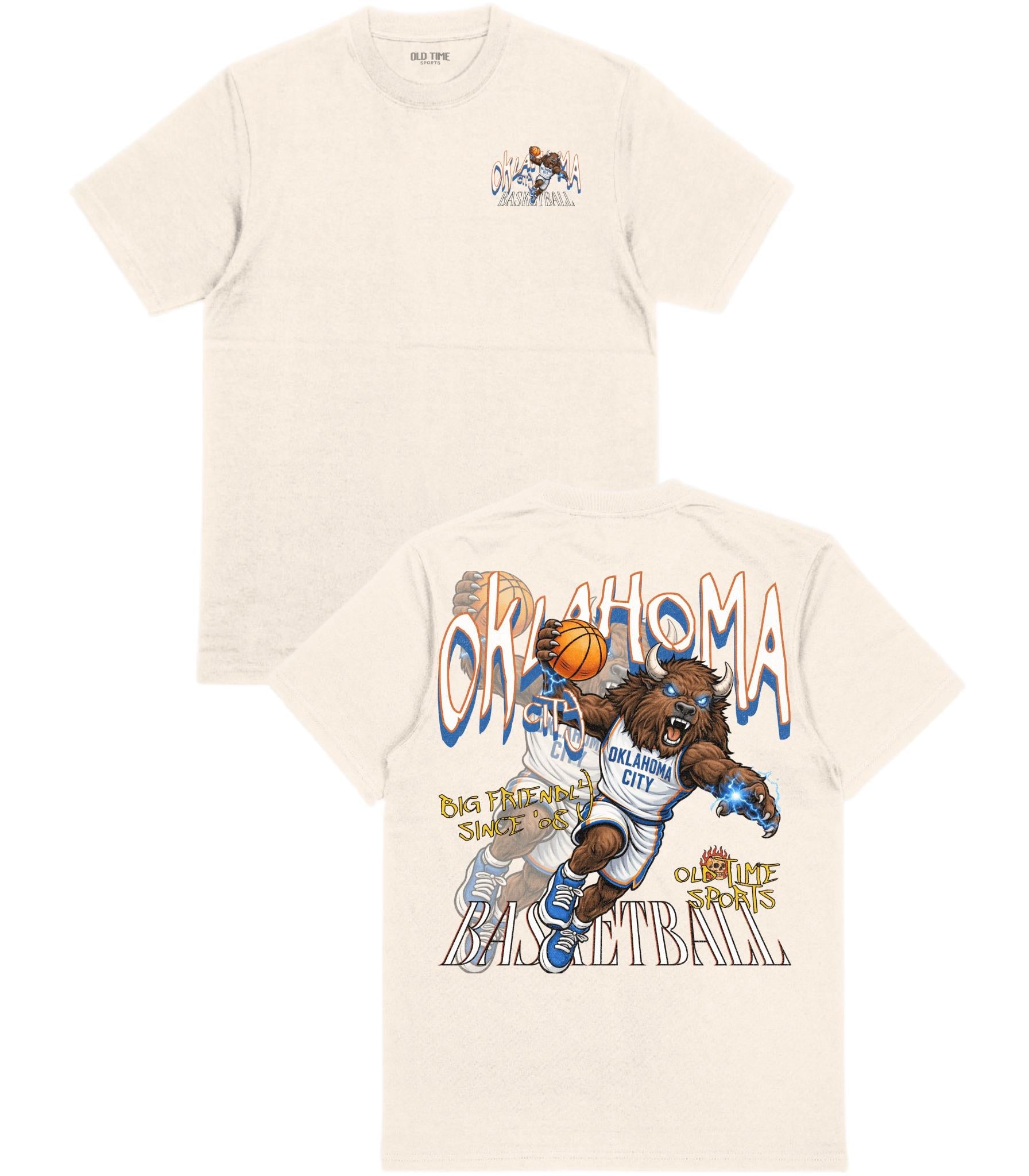 Oklahoma City Dunkman T-Shirt - Old Time Sports