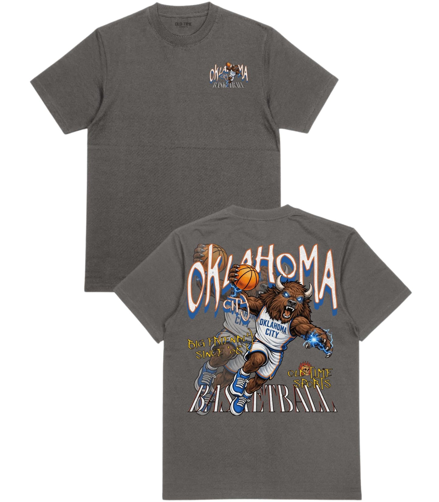 Oklahoma City Dunkman T-Shirt - Old Time Sports