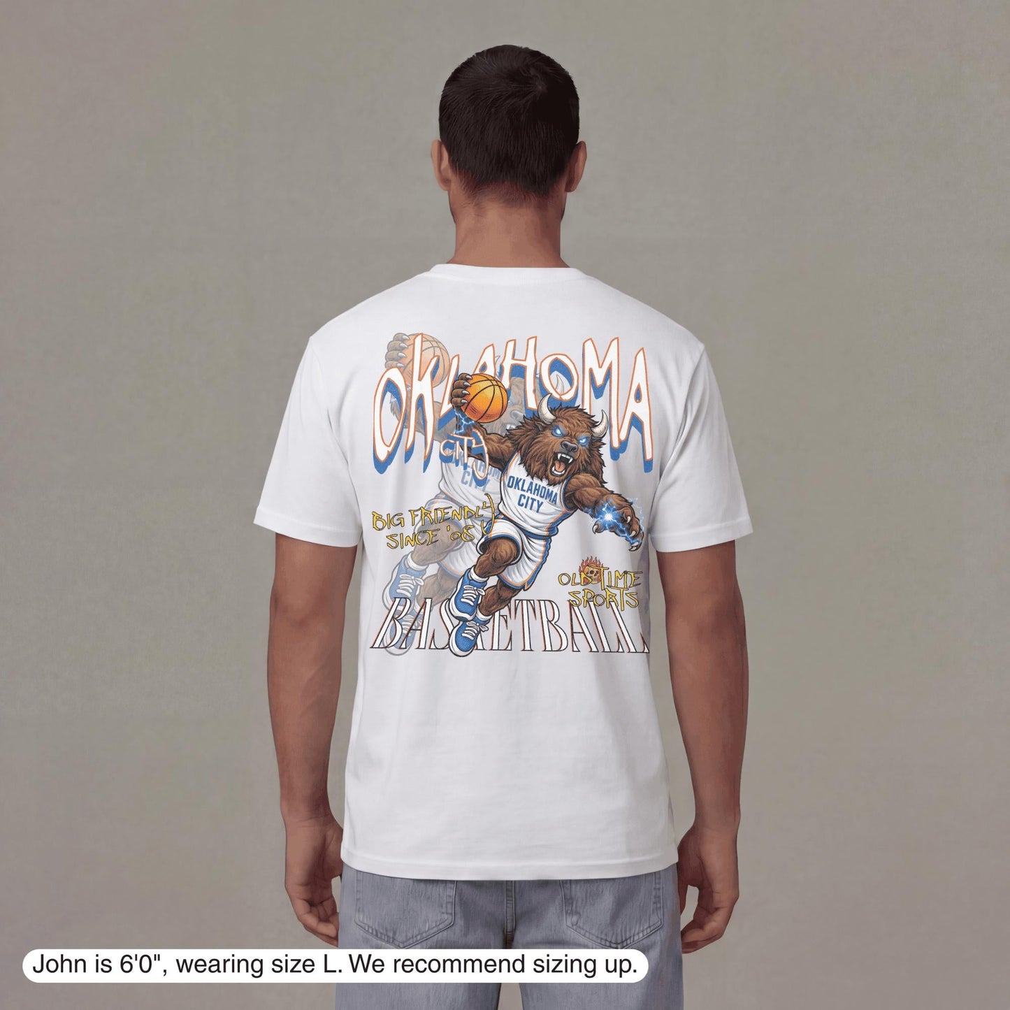 Oklahoma City Dunkman T-Shirt - Old Time Sports