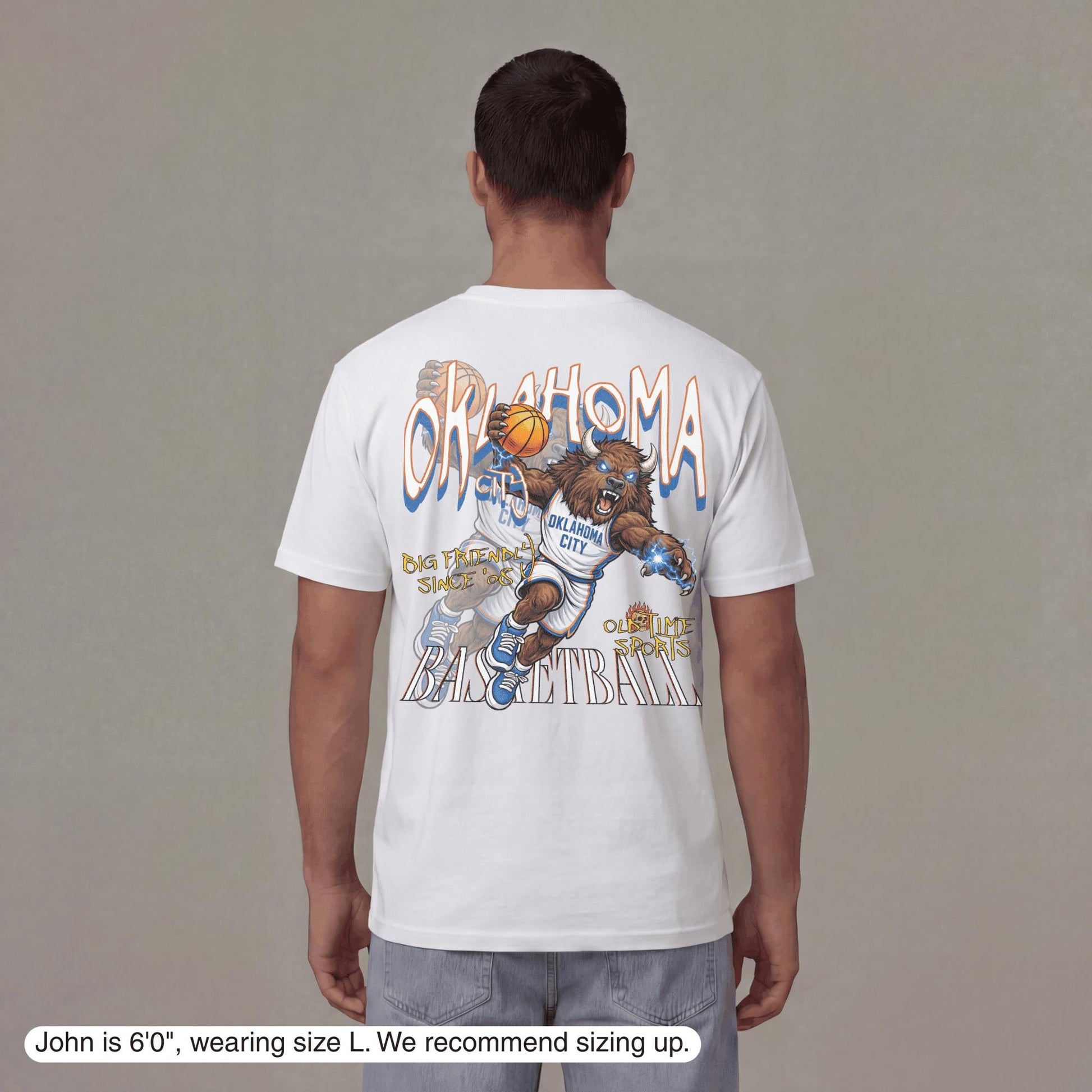 Oklahoma City Dunkman T-Shirt - Old Time Sports
