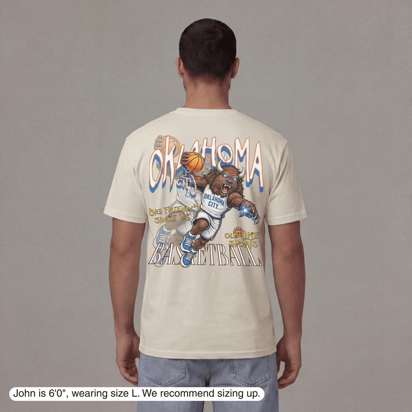 Oklahoma City Dunkman T-Shirt - Old Time Sports