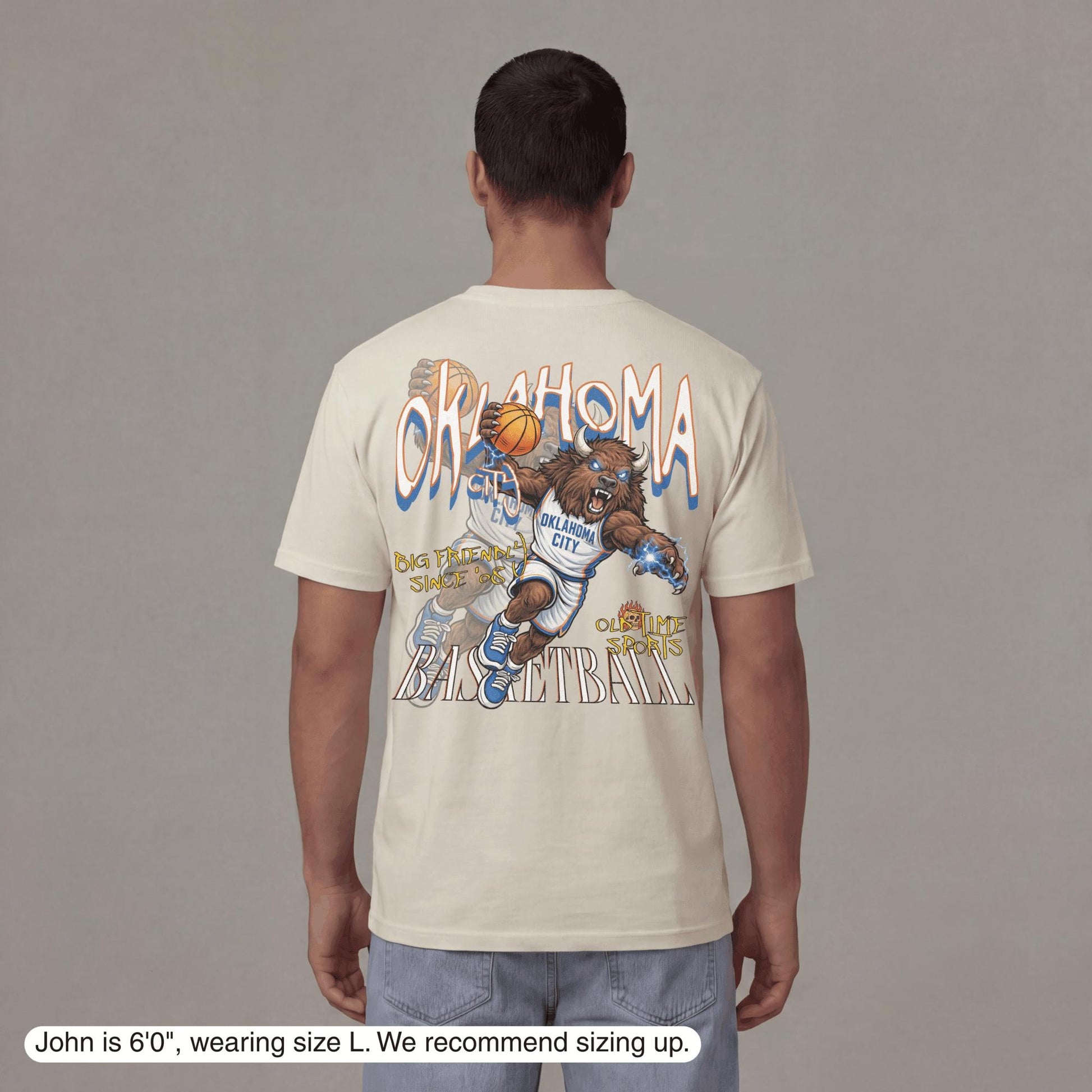 Oklahoma City Dunkman T-Shirt - Old Time Sports