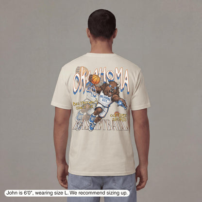 Oklahoma City Dunkman T-Shirt - Old Time Sports