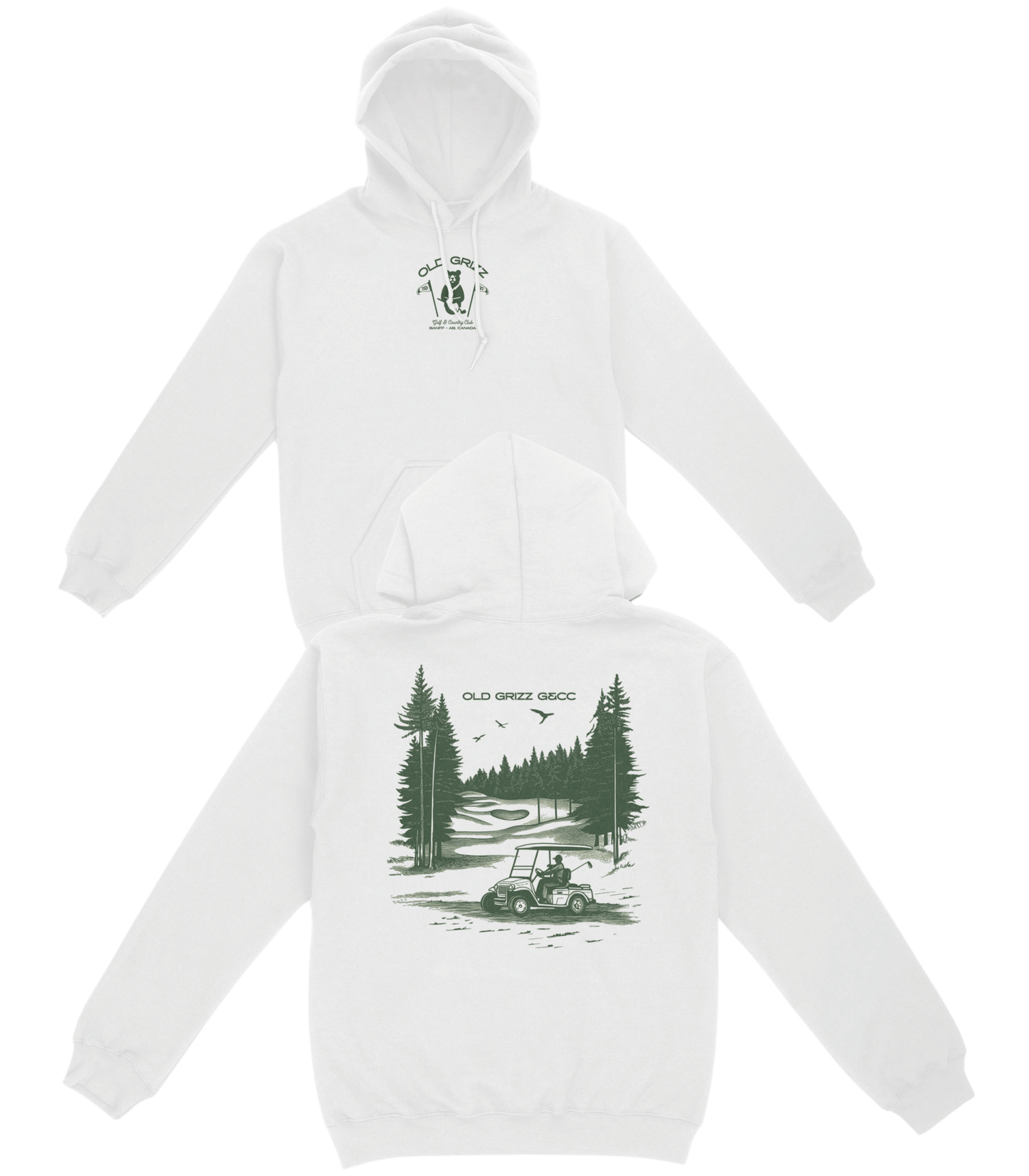 Old Grizz Basic Hoodie - Old Time Sports