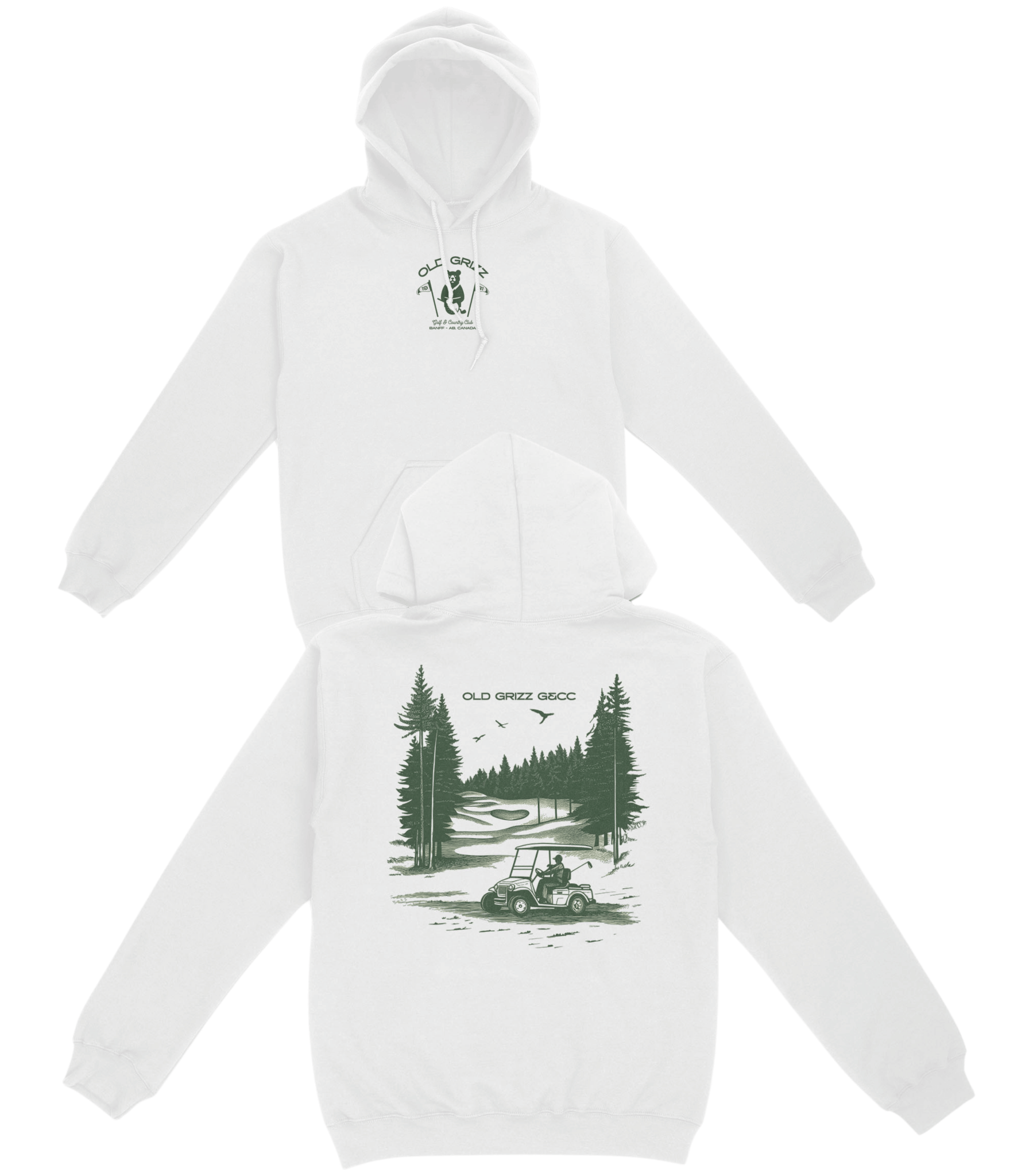 Old Grizz Basic Hoodie - Old Time Sports