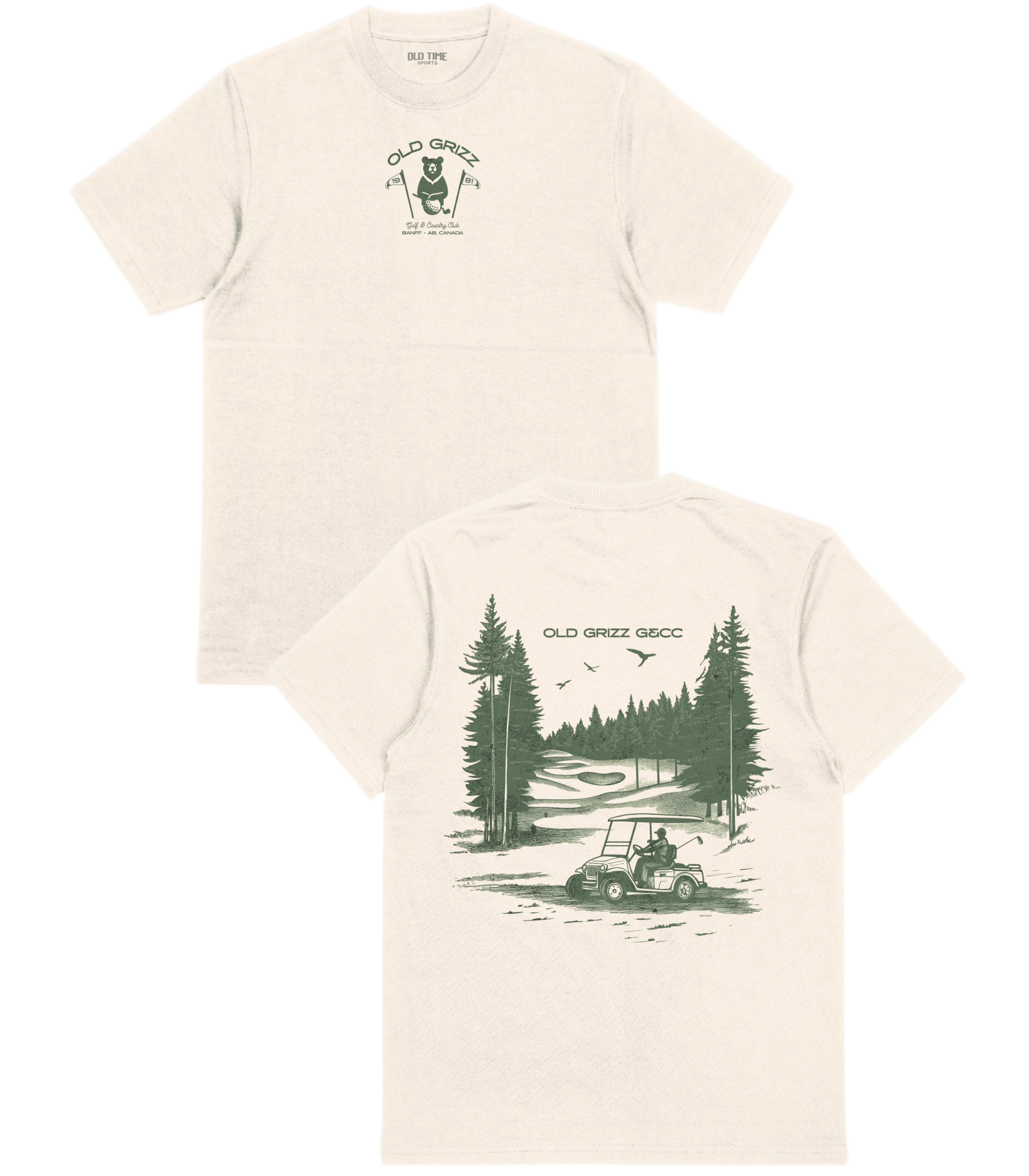 Old Grizz Golf & CC T-Shirt - Old Time Sports