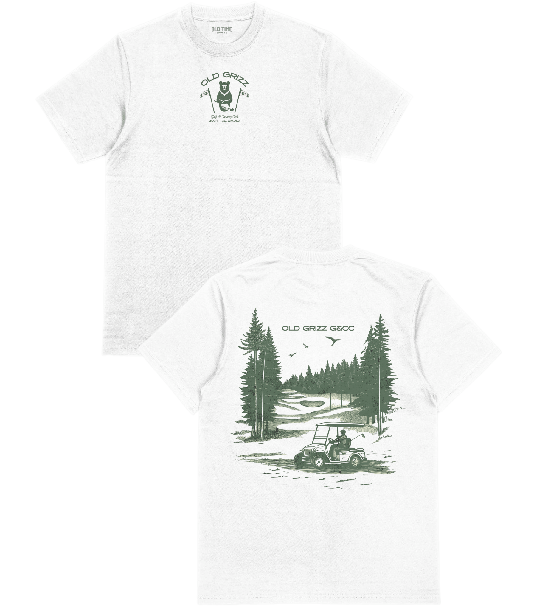 Old Grizz Golf & CC T-Shirt - Old Time Sports