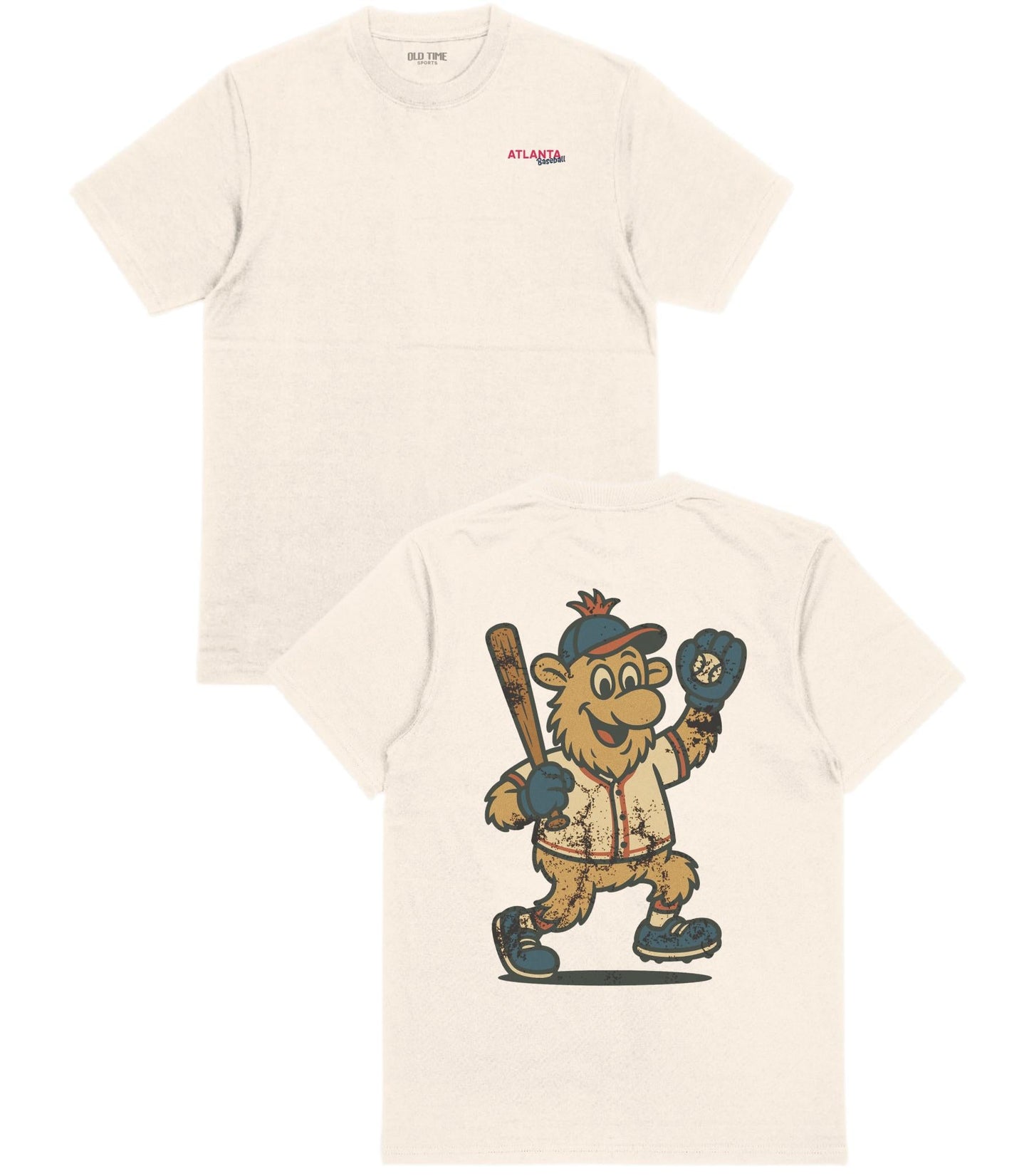 Old Time ATL Baseball T-Shirt