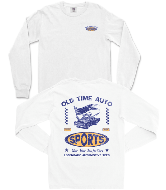 Old Time Auto Long-Sleeve Tee - Old Time Sports