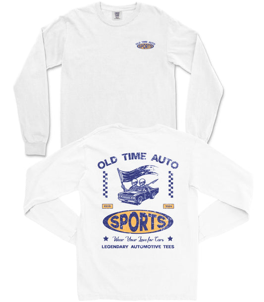Old Time Auto Long-Sleeve Tee - Old Time Sports