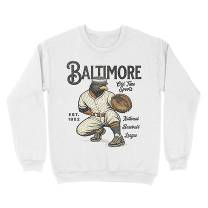 Old Time Baltimore Basic Crewneck - Old Time Sports