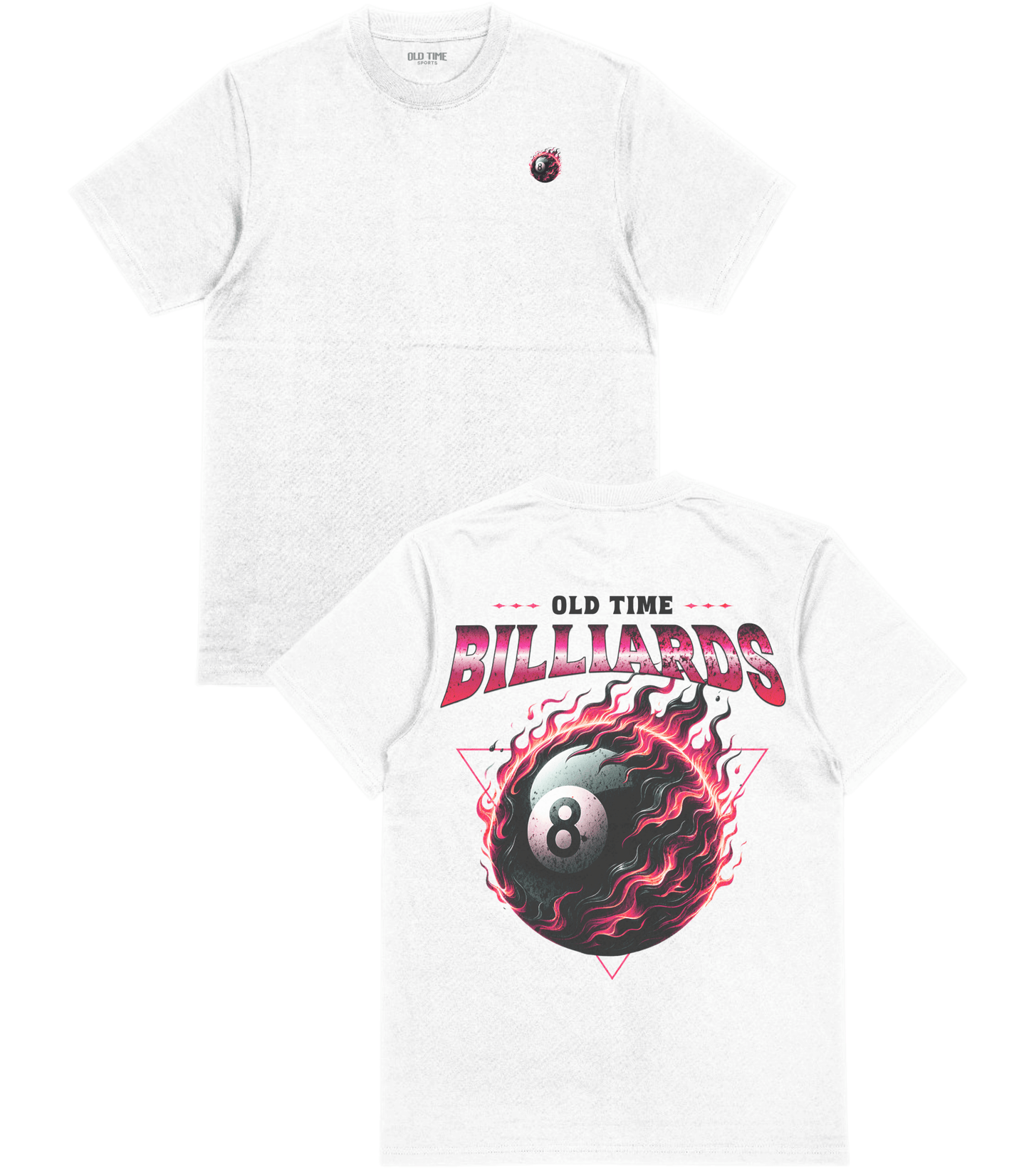 Old Time Billiards T-Shirt - Old Time Sports