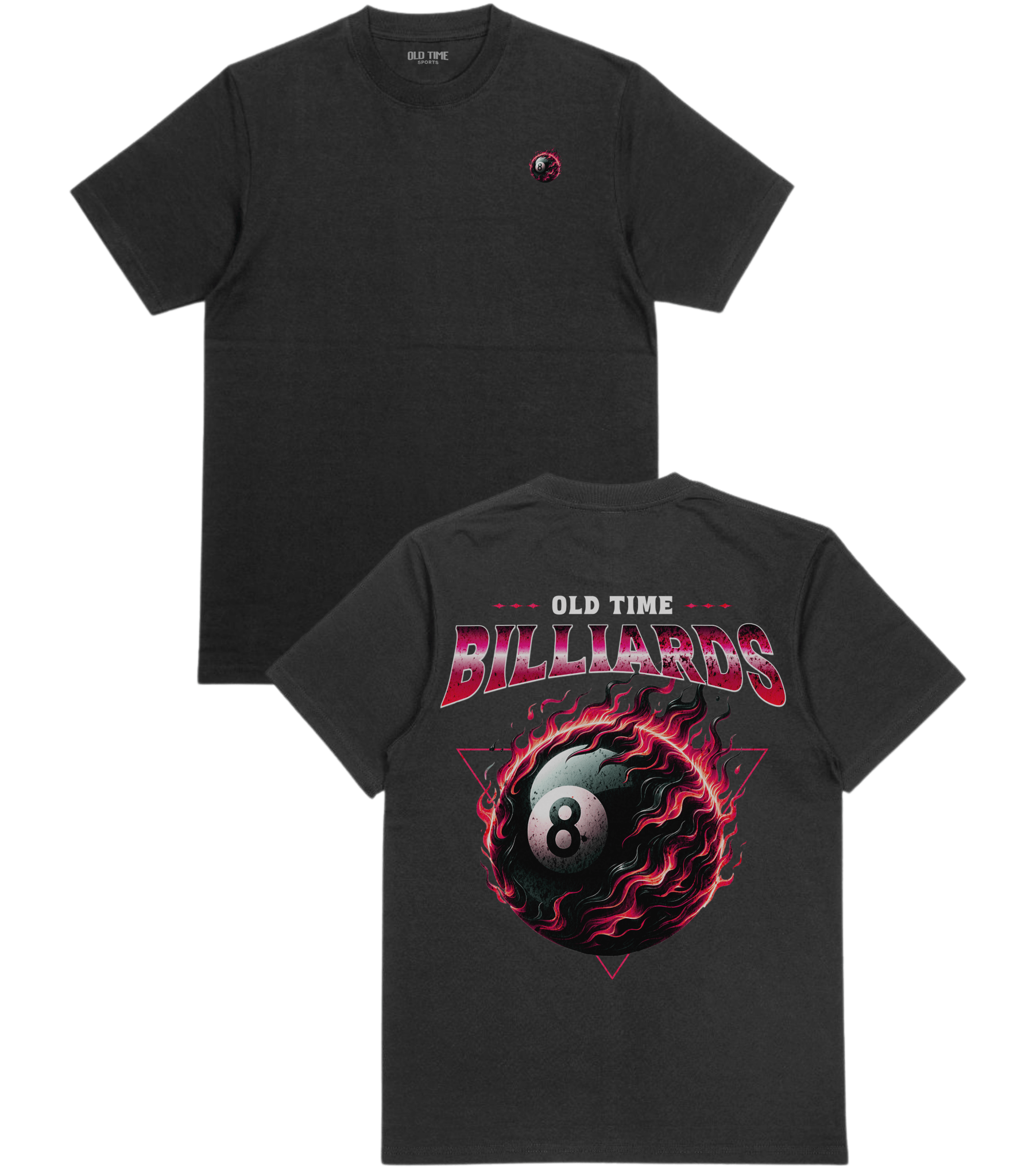 Old Time Billiards T-Shirt - Old Time Sports