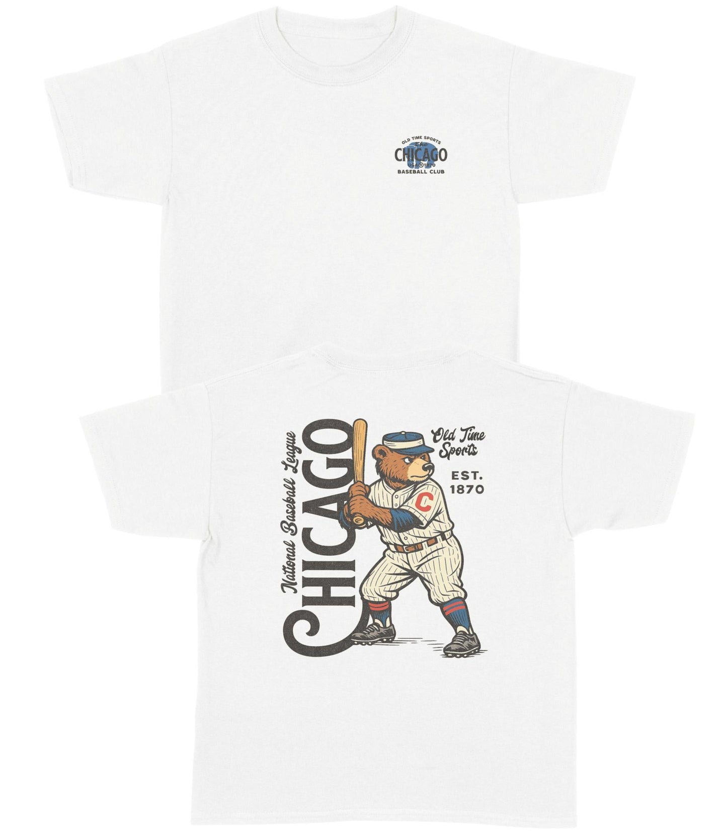 Old Time Chicago Baseball YOUTH T-Shirt - Old Time Sports