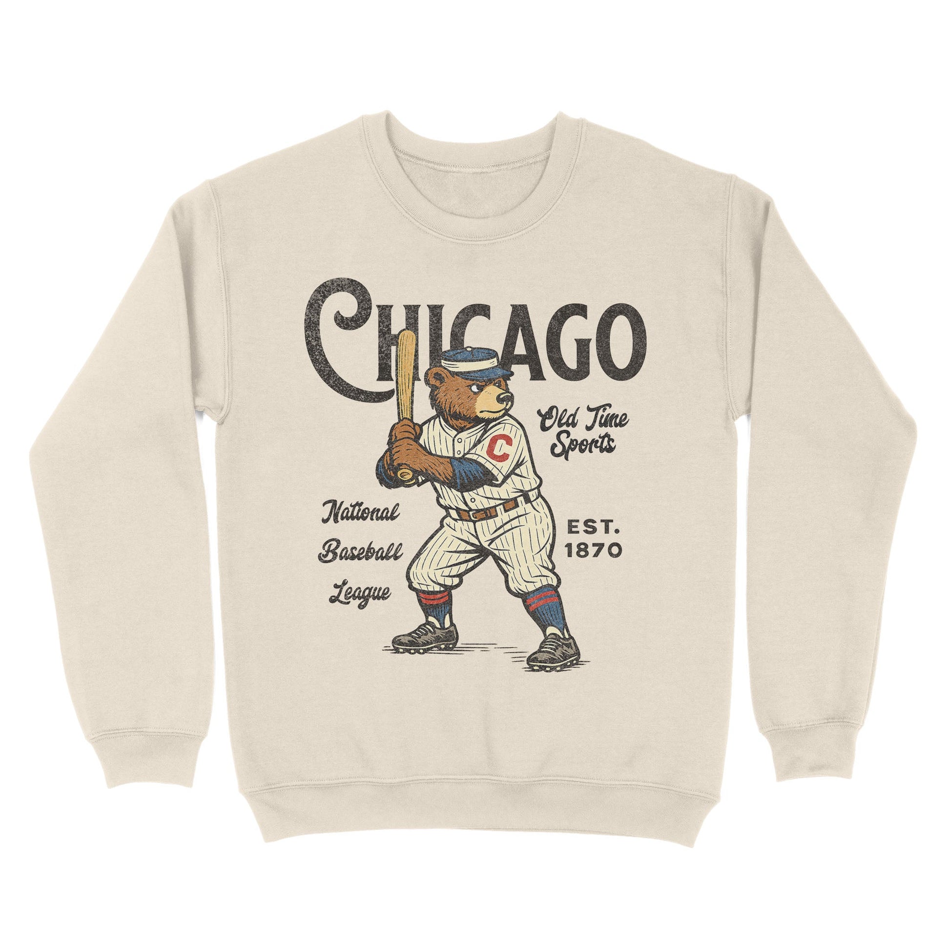 Old Time Chicago Basic Crewneck - Old Time Sports