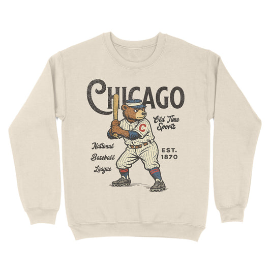 Old Time Chicago Basic Crewneck - Old Time Sports