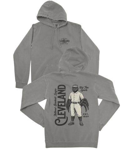 Old Time Cleveland Baseball Premium Hoodie
