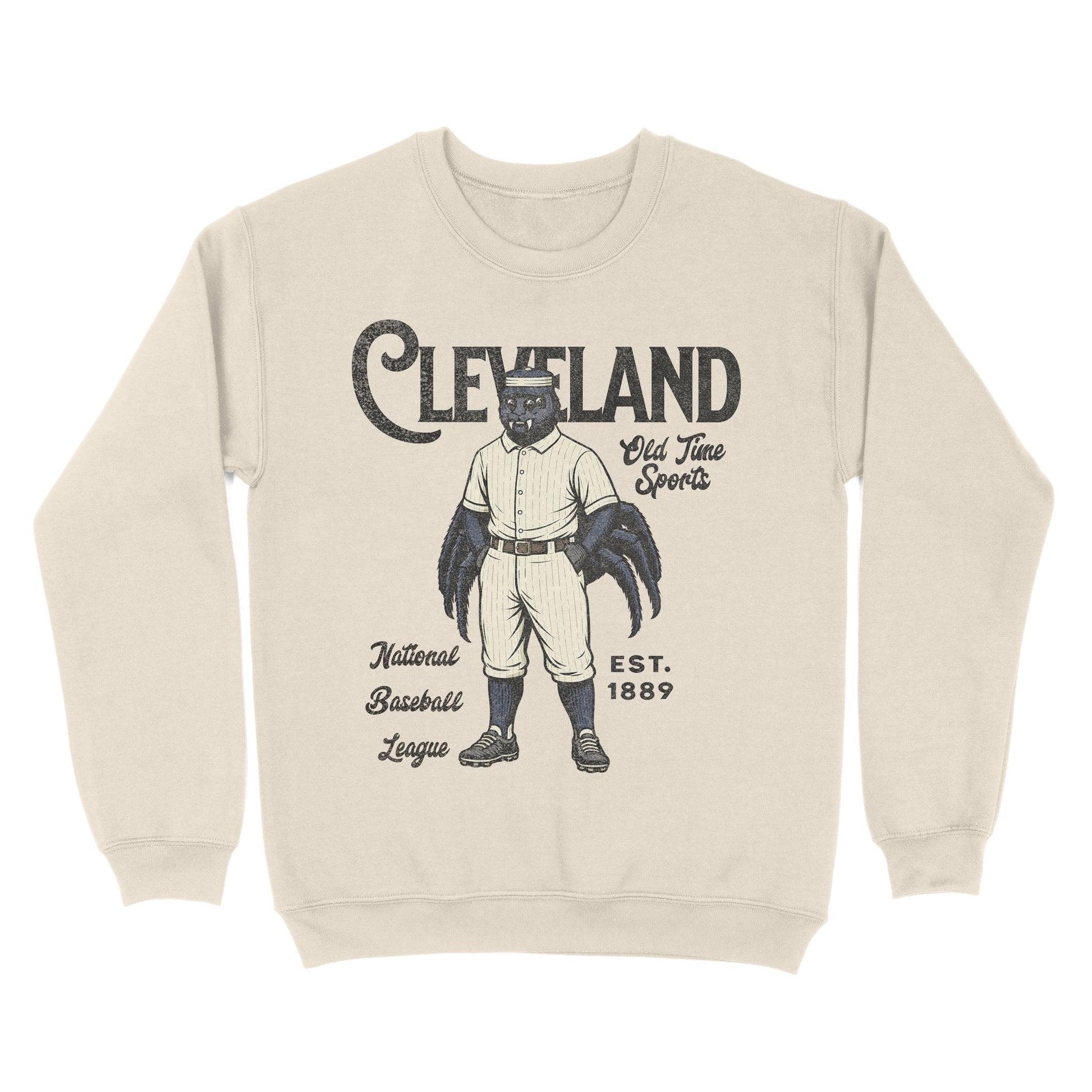 Old Time Cleveland Basic Crewneck - Old Time Sports