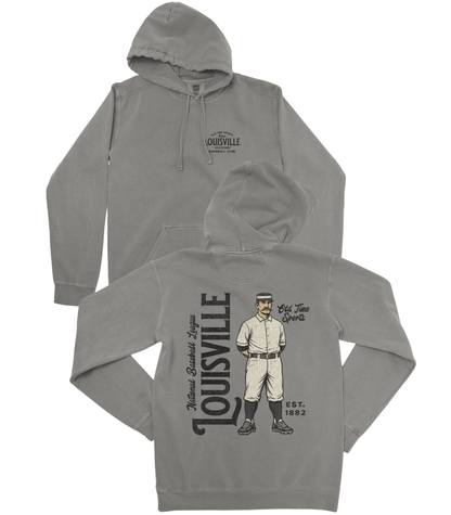Old Time Louisville Baseball Premium Hoodie