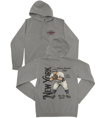 Old Time New York Baseball Premium Hoodie