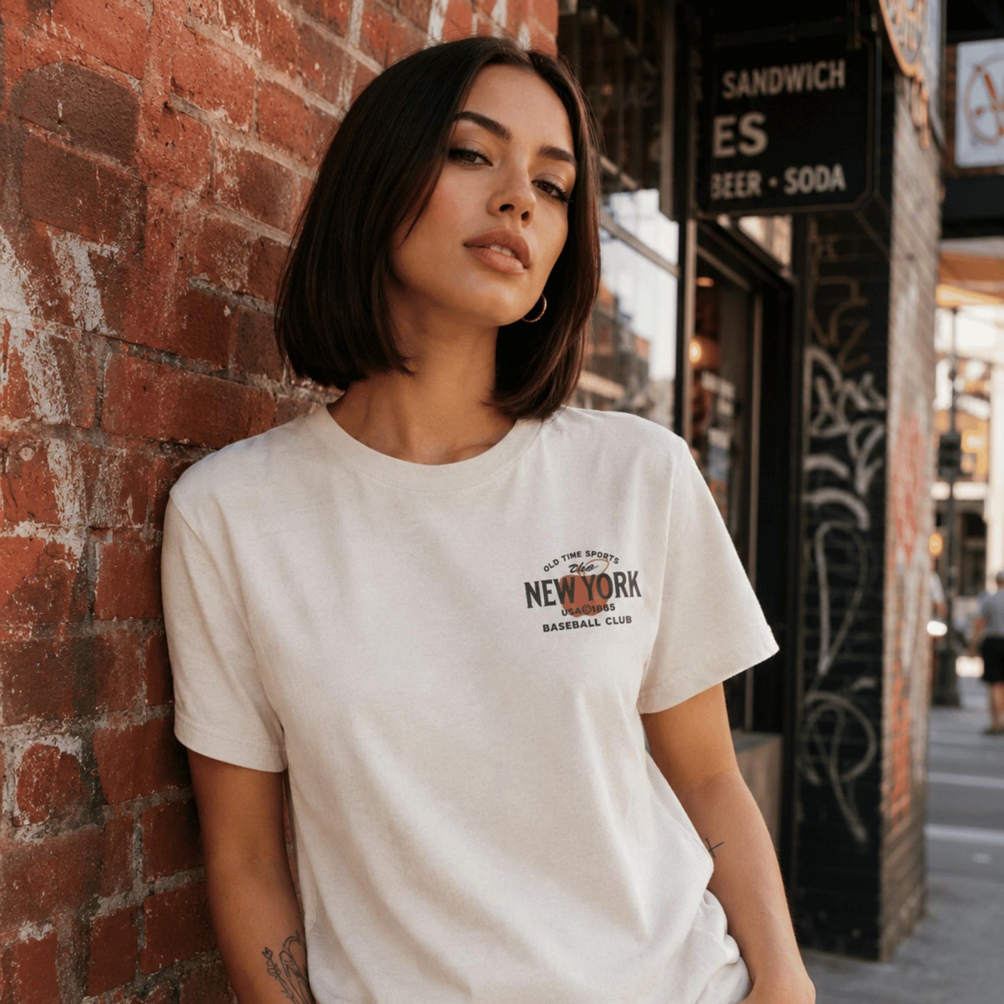 Old Time New York Baseball T-Shirt - Old Time Sports