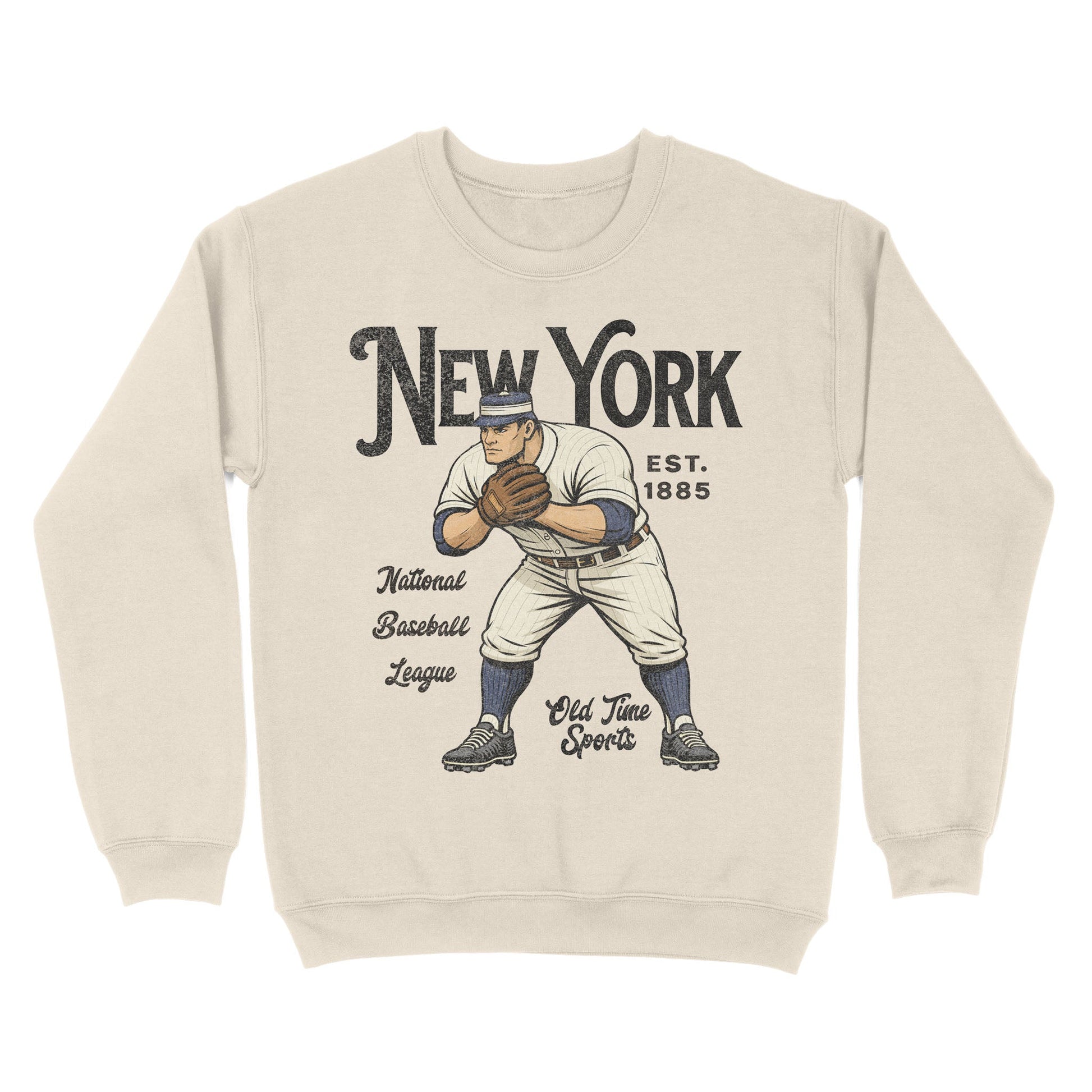 Old Time New York Basic Crewneck - Old Time Sports
