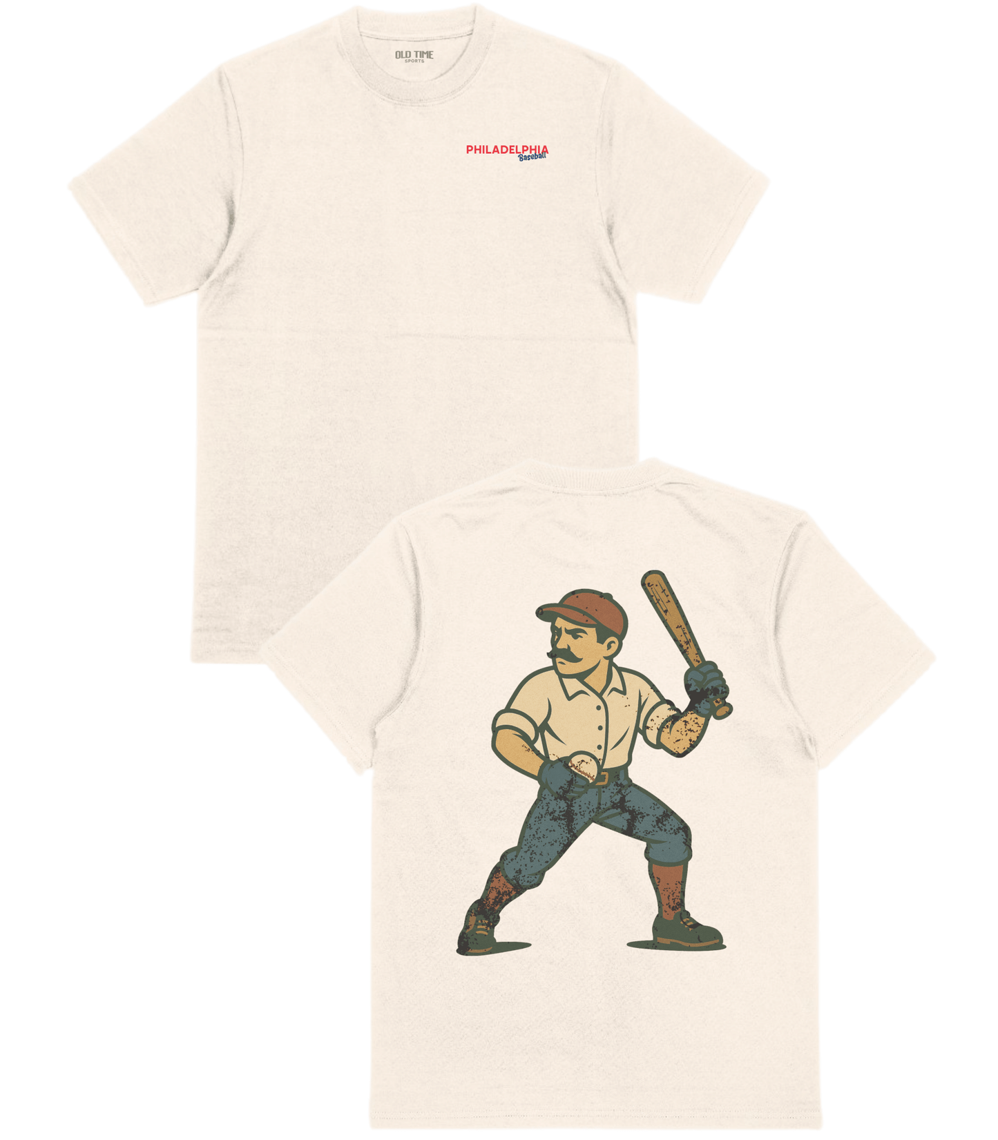 Old Time PHI Baseball T-Shirt - Old Time Sports