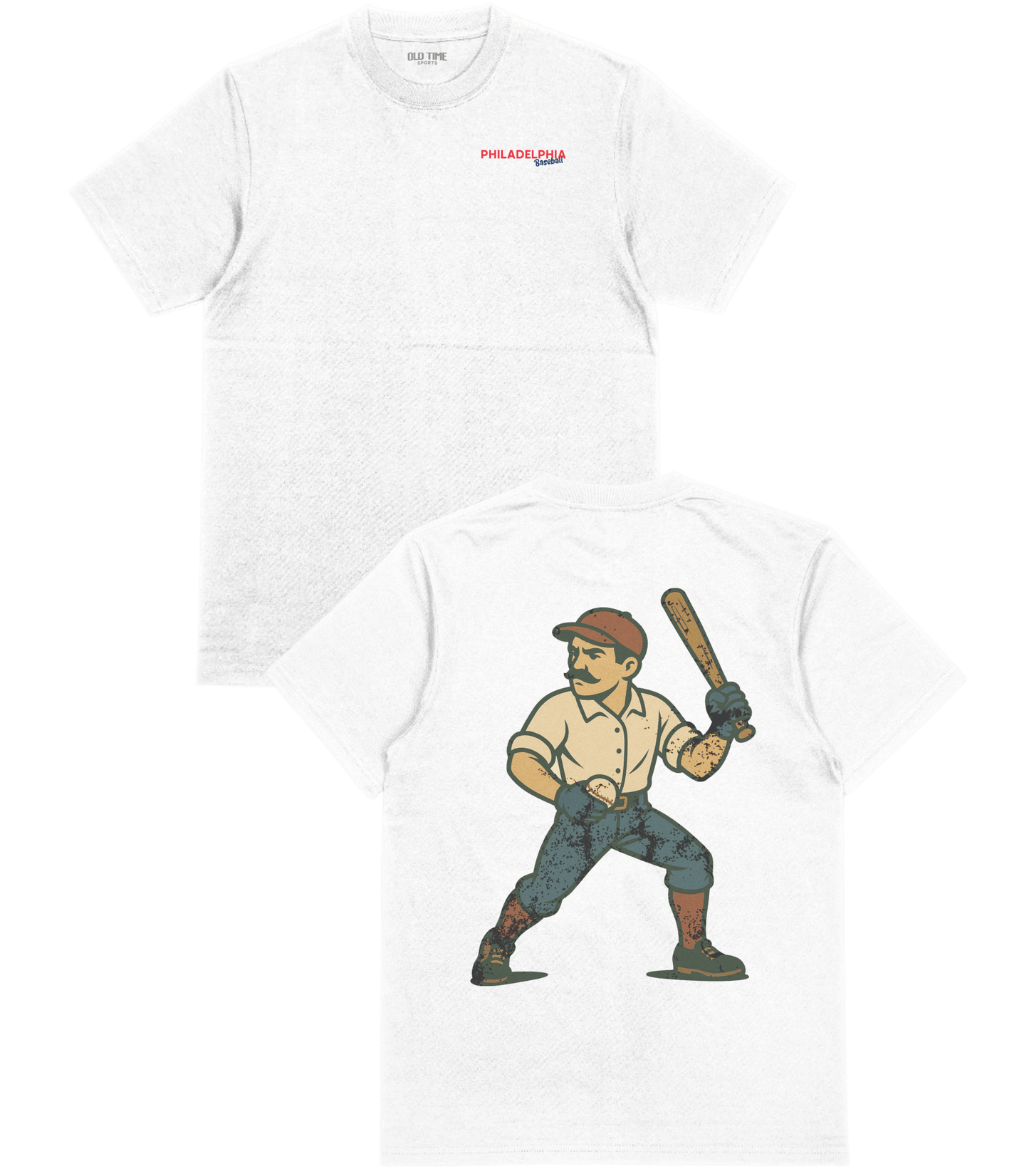 Old Time PHI Baseball T-Shirt - Old Time Sports
