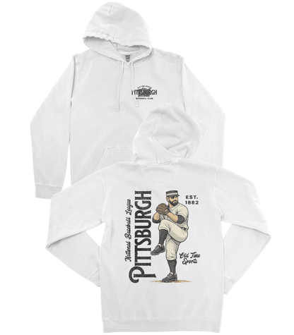 Old Time Pittsburgh Baseball Premium Hoodie