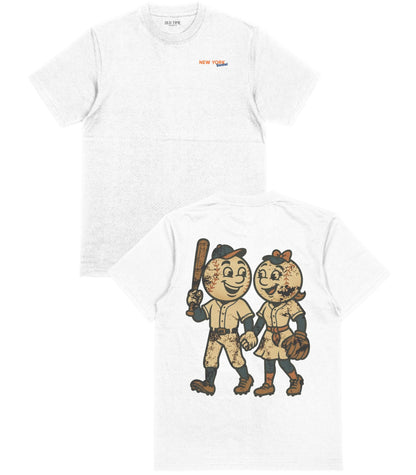 Old Time Queens Baseball T-Shirt