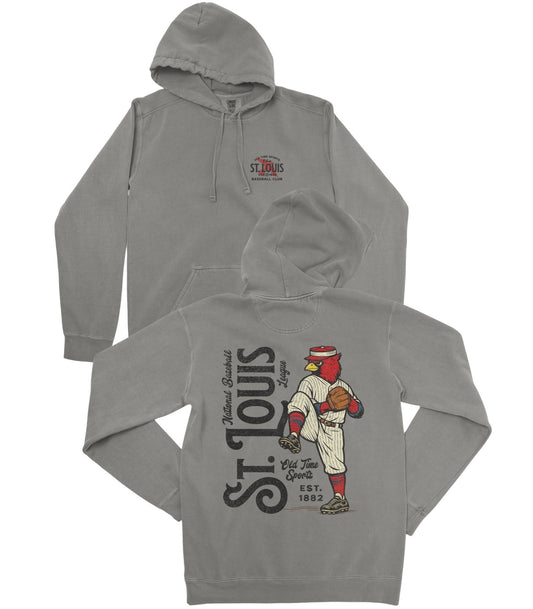 Old Time St. Louis Baseball Premium Hoodie - Old Time Sports