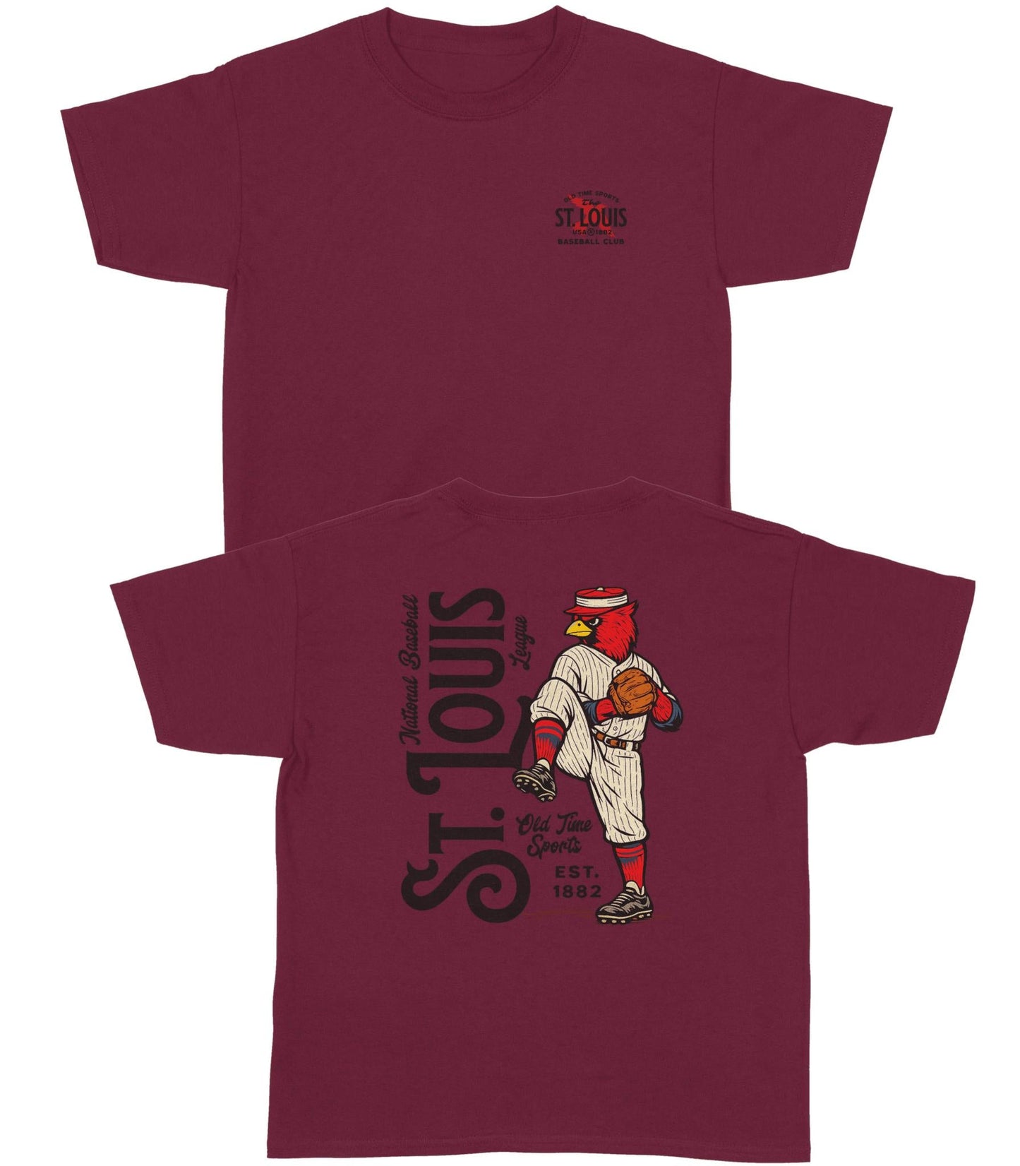 Old Time St. Louis Baseball YOUTH T-Shirt - Old Time Sports