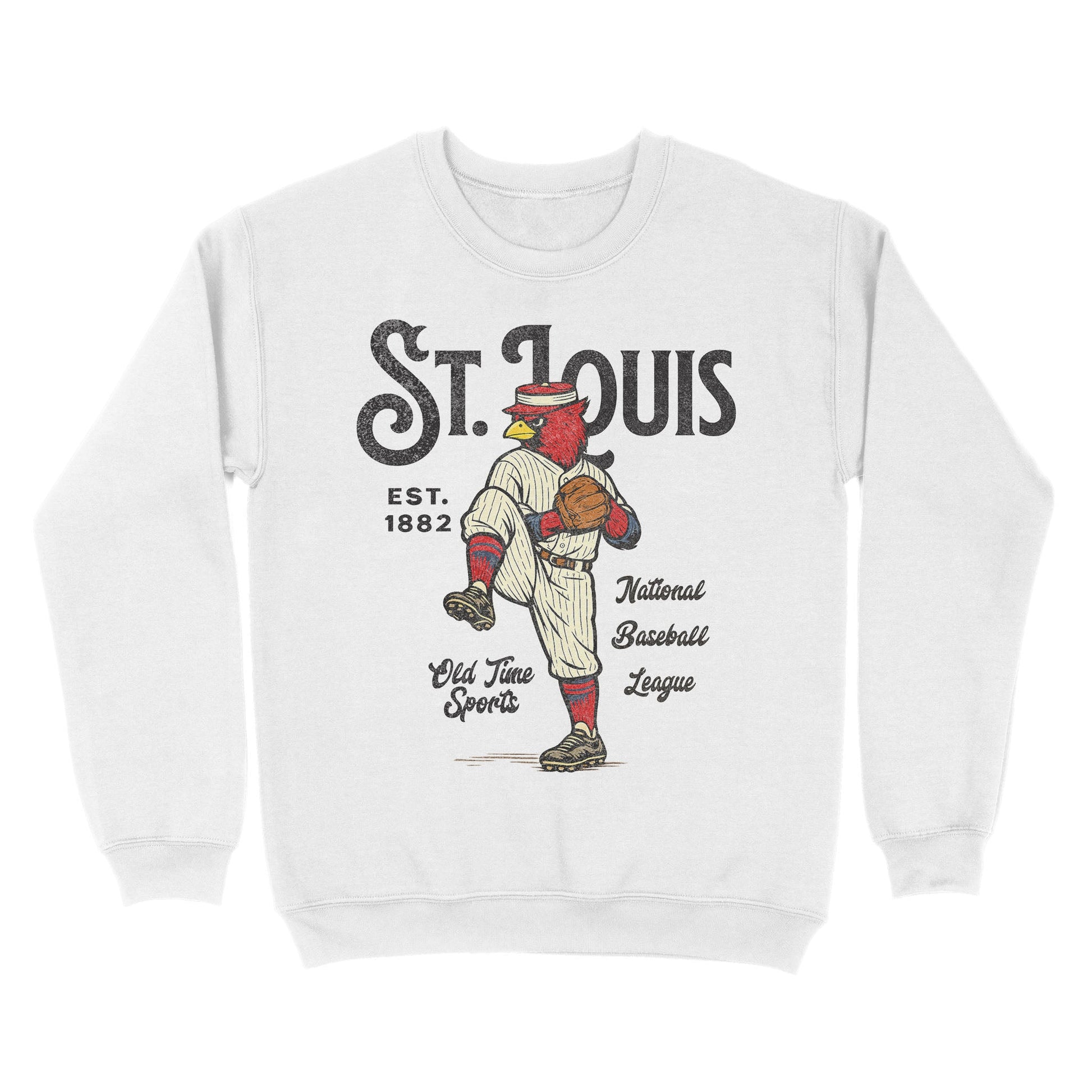 Old Time St. Louis Basic Crewneck - Old Time Sports
