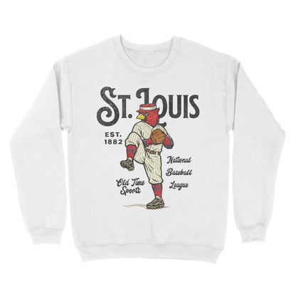 Old Time St. Louis Basic Crewneck - Old Time Sports