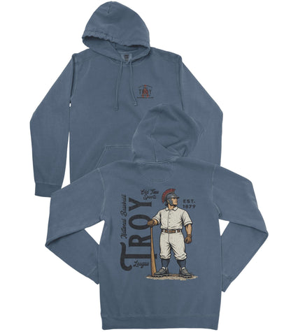 Old Time Troy Baseball Premium Hoodie - Old Time Sports