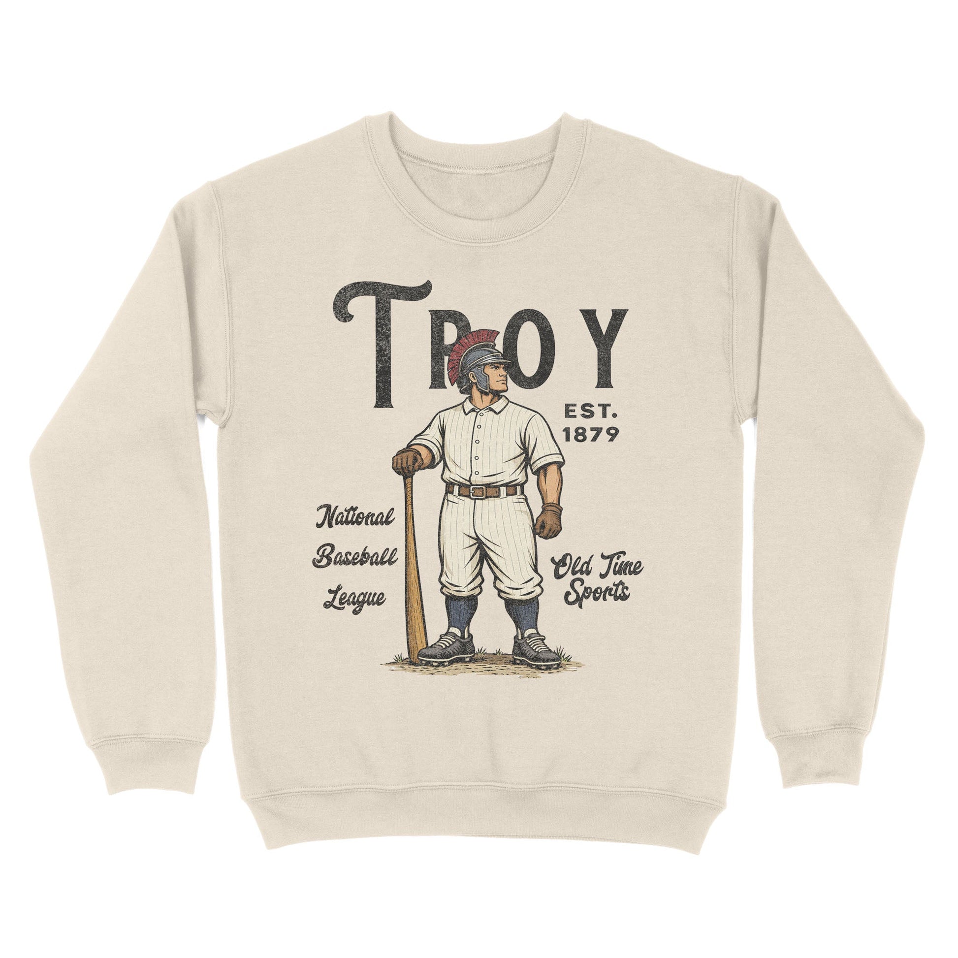 Old Time Troy Basic Crewneck - Old Time Sports