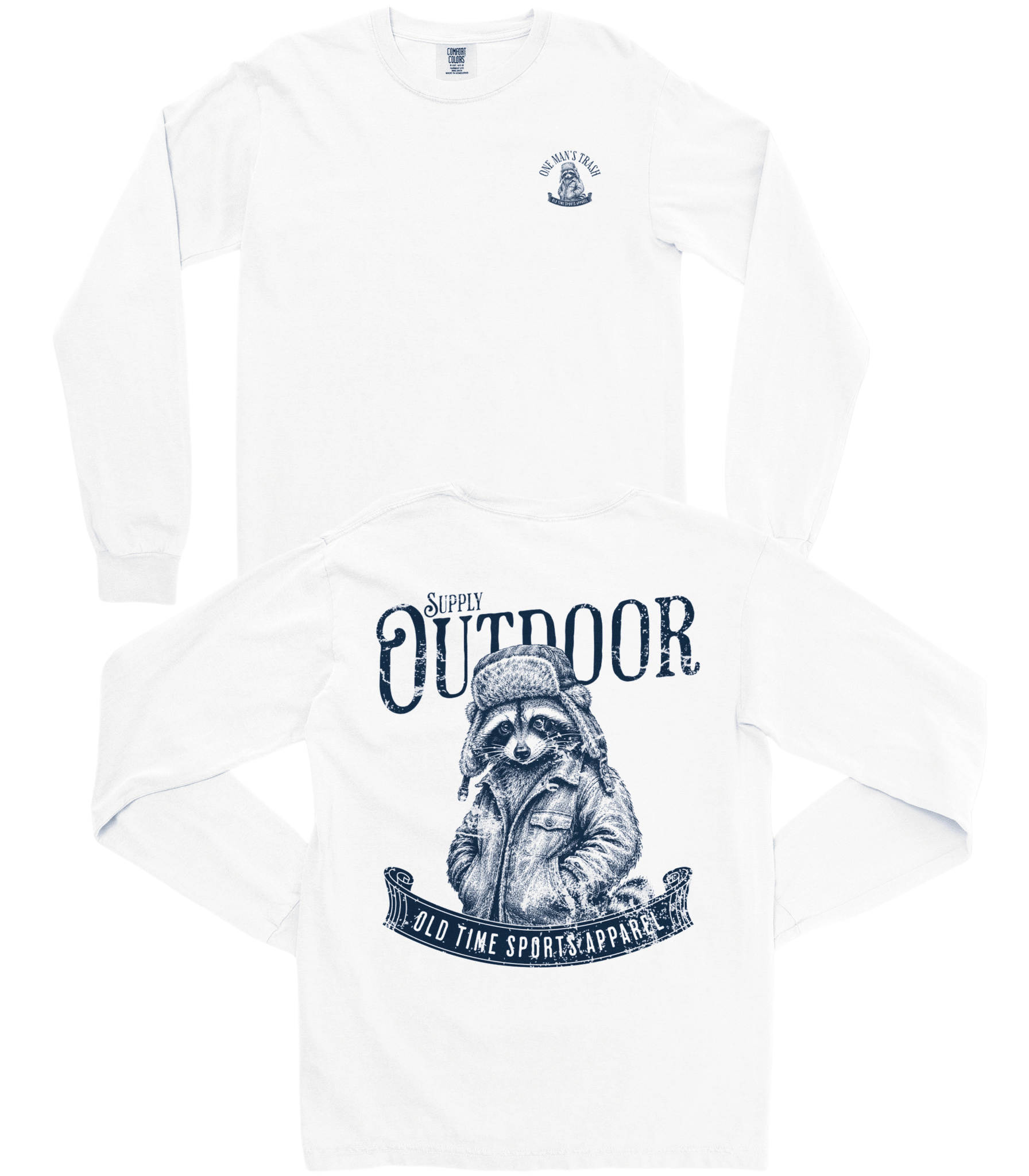 One Man's Trash Long-Sleeve Tee - Old Time Sports