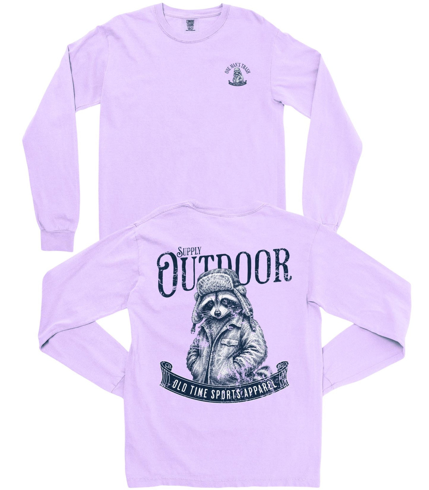 One Man's Trash Long-Sleeve Tee - Old Time Sports