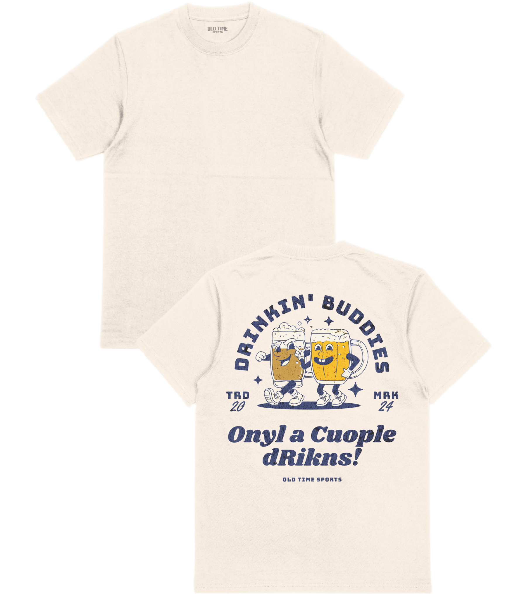 Onyl A Cuople T-Shirt - Old Time Sports