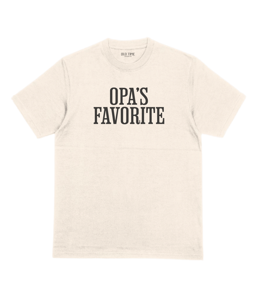 Opa's Favorite T-Shirt - Old Time Sports