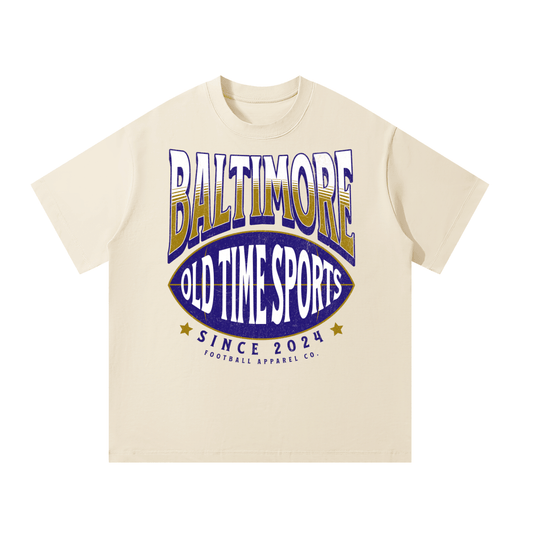 OTS Football BAL Heavyweight Tee - Old Time Sports