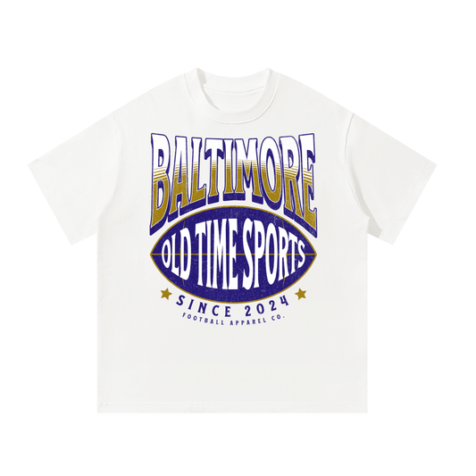 OTS Football BAL Heavyweight Tee - Old Time Sports