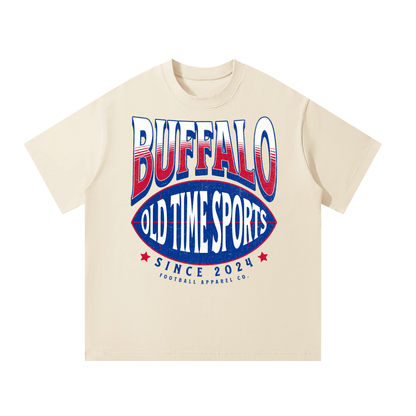 OTS Football BUF Heavyweight Tee - Old Time Sports